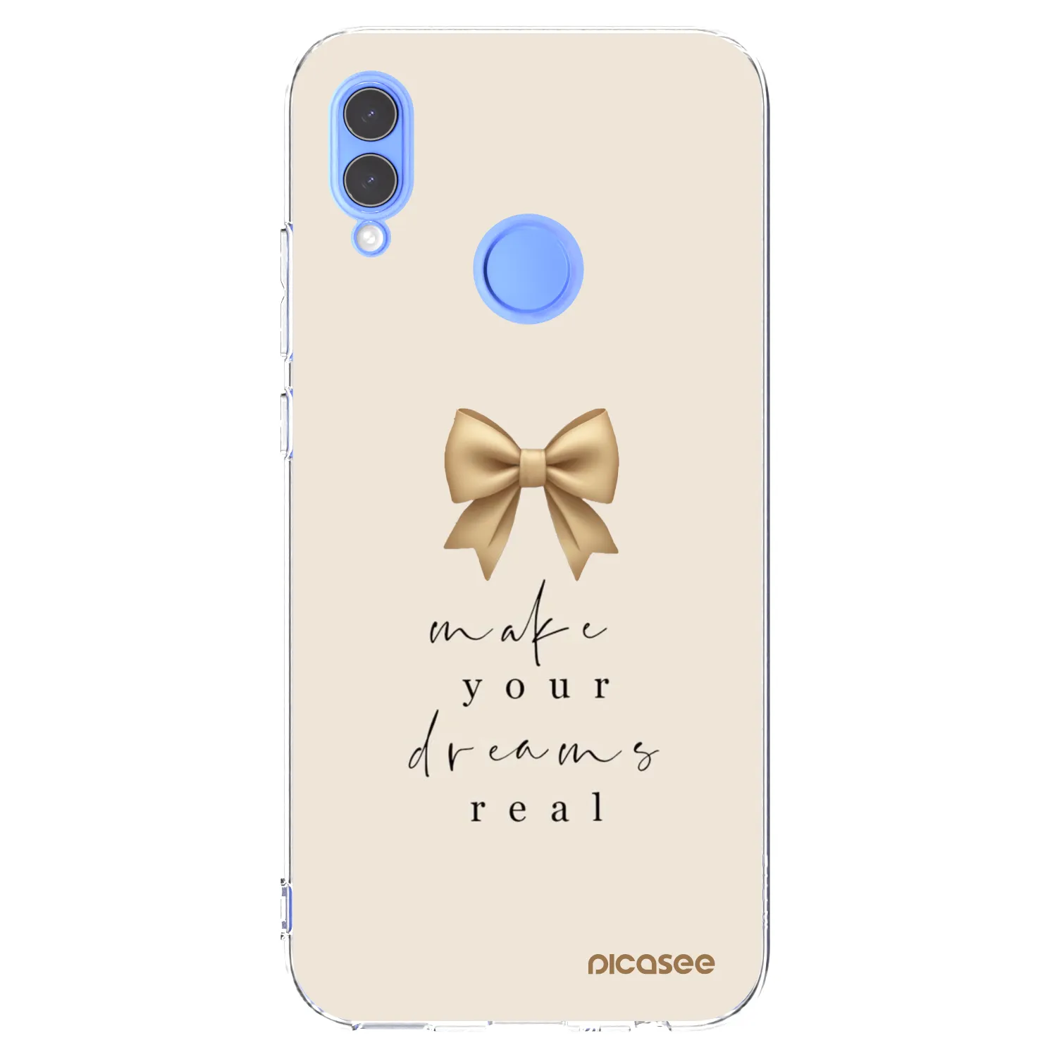 Picasee silikonový průhledný obal pro Honor 10 Lite - Golden Dream
