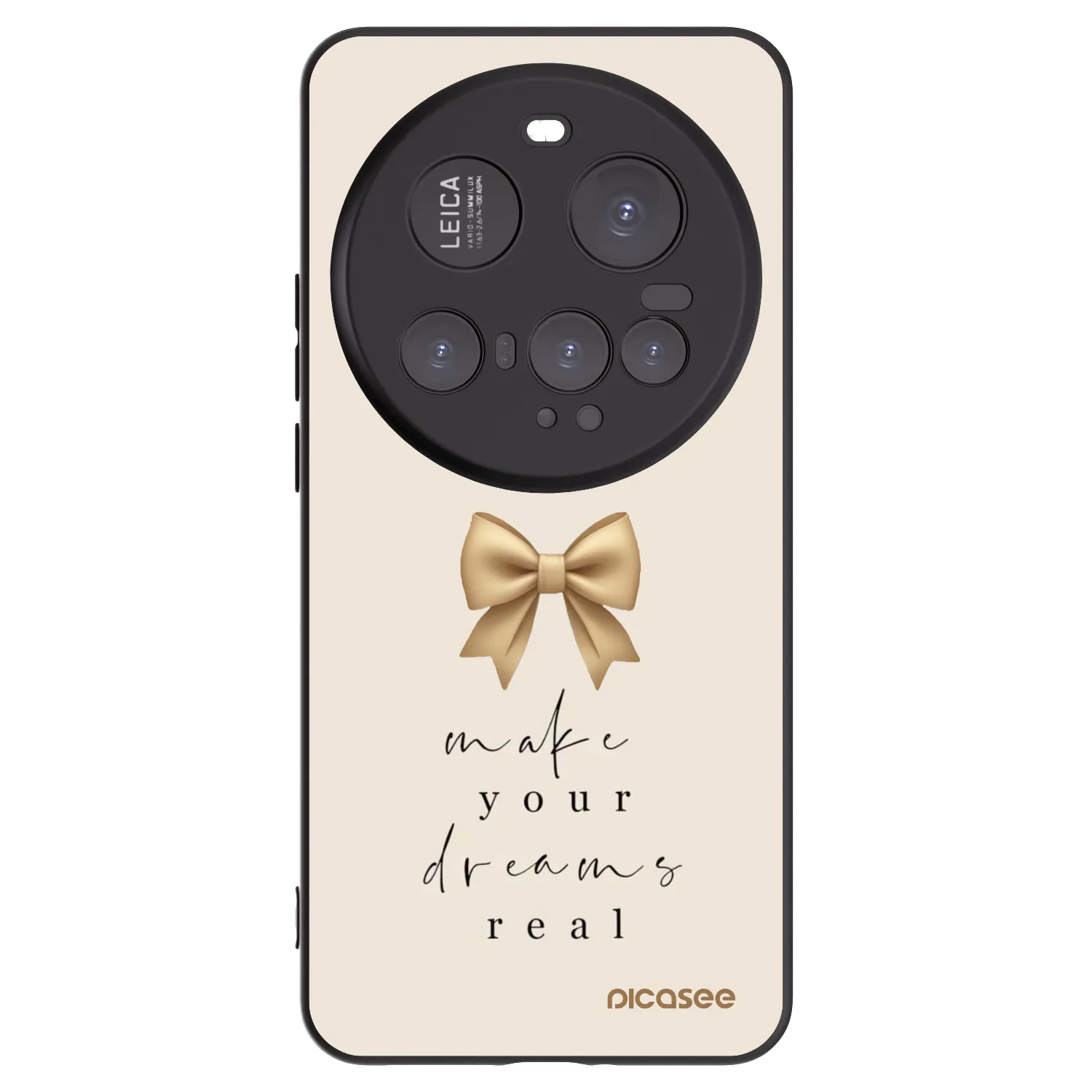 Picasee silikonový černý obal pro Xiaomi 15 Ultra - Golden Dream