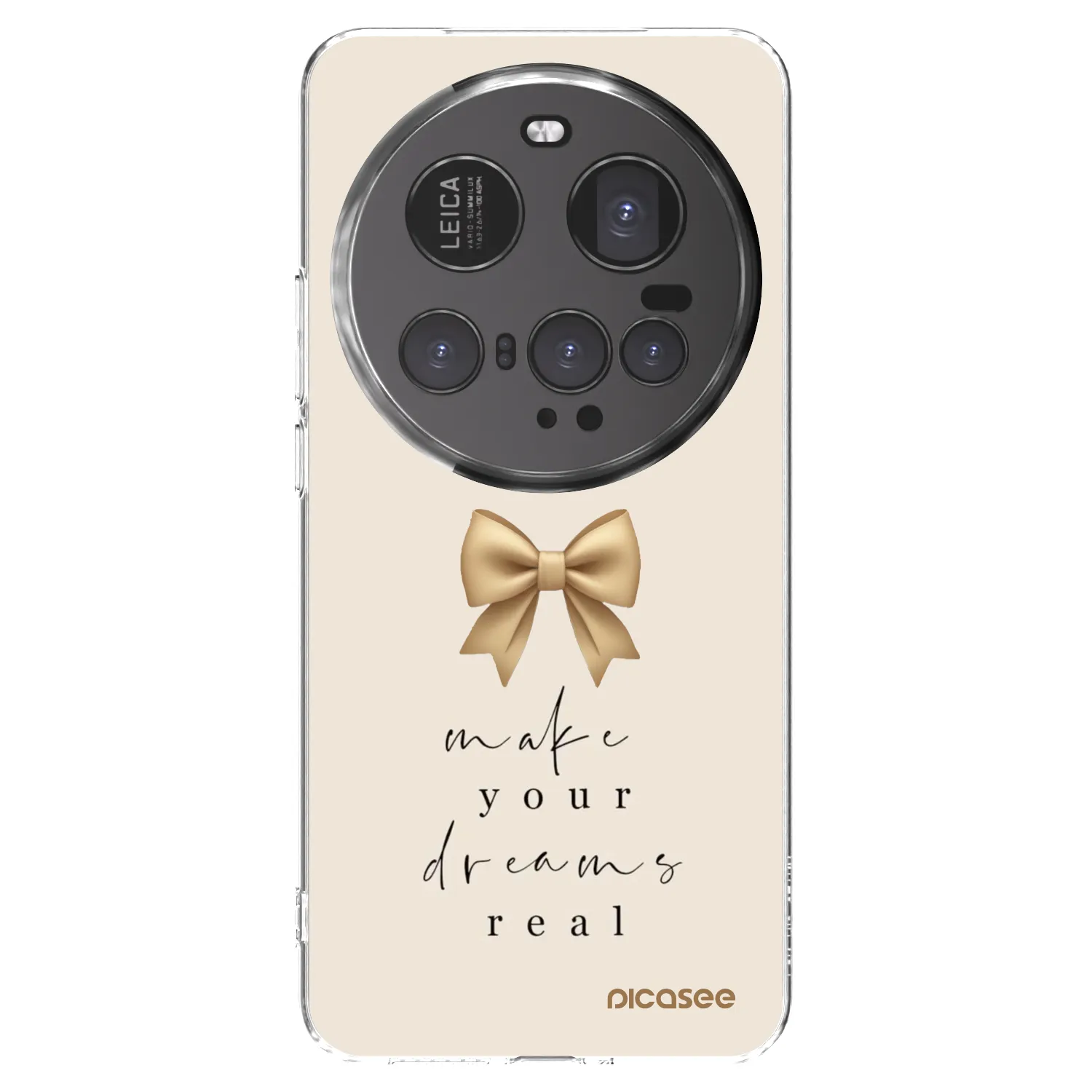 Picasee silikonový průhledný obal pro Xiaomi 15 Ultra - Golden Dream