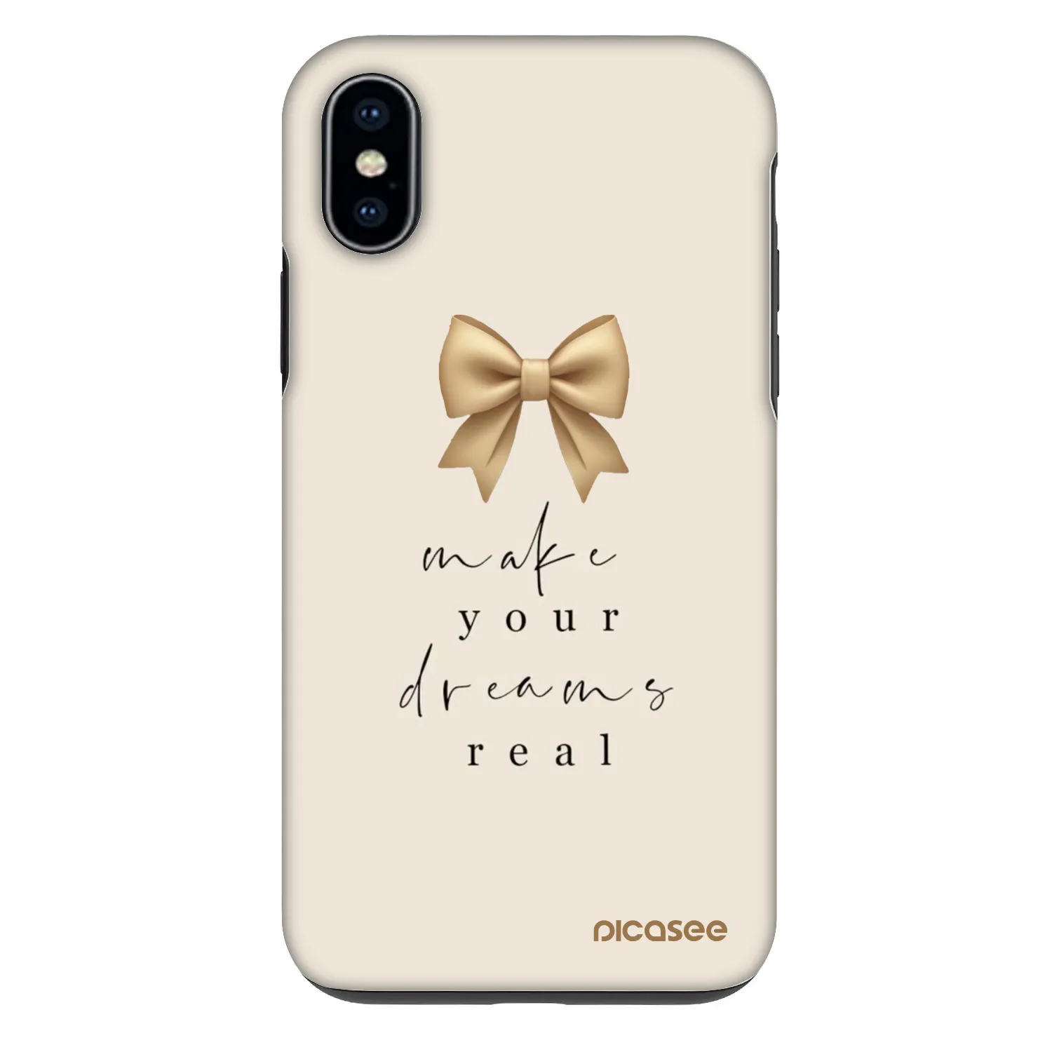 Picasee Fashion Case pro Apple iPhone X/XS - Golden Dream