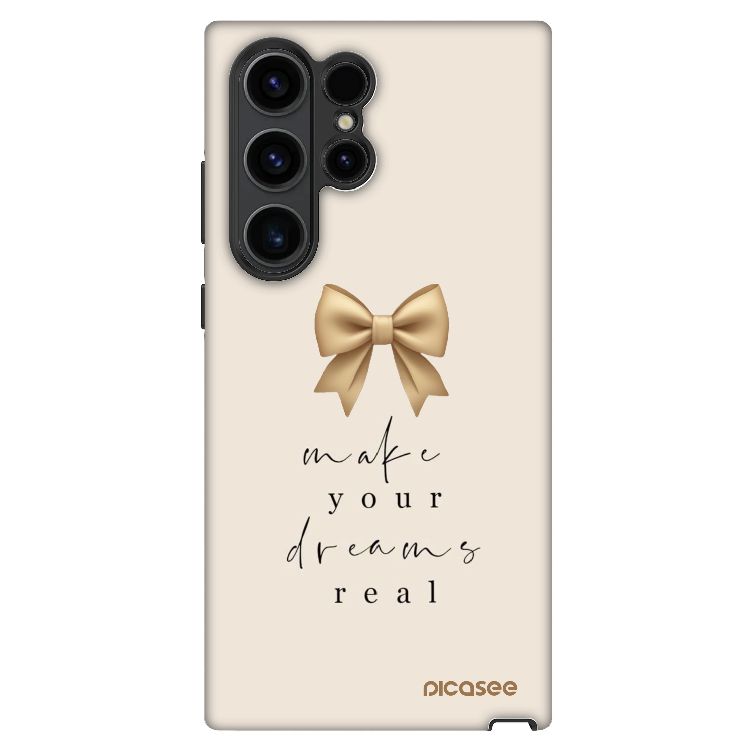 Picasee Fashion Case pro Samsung Galaxy S22 Ultra 5G - Golden Dream