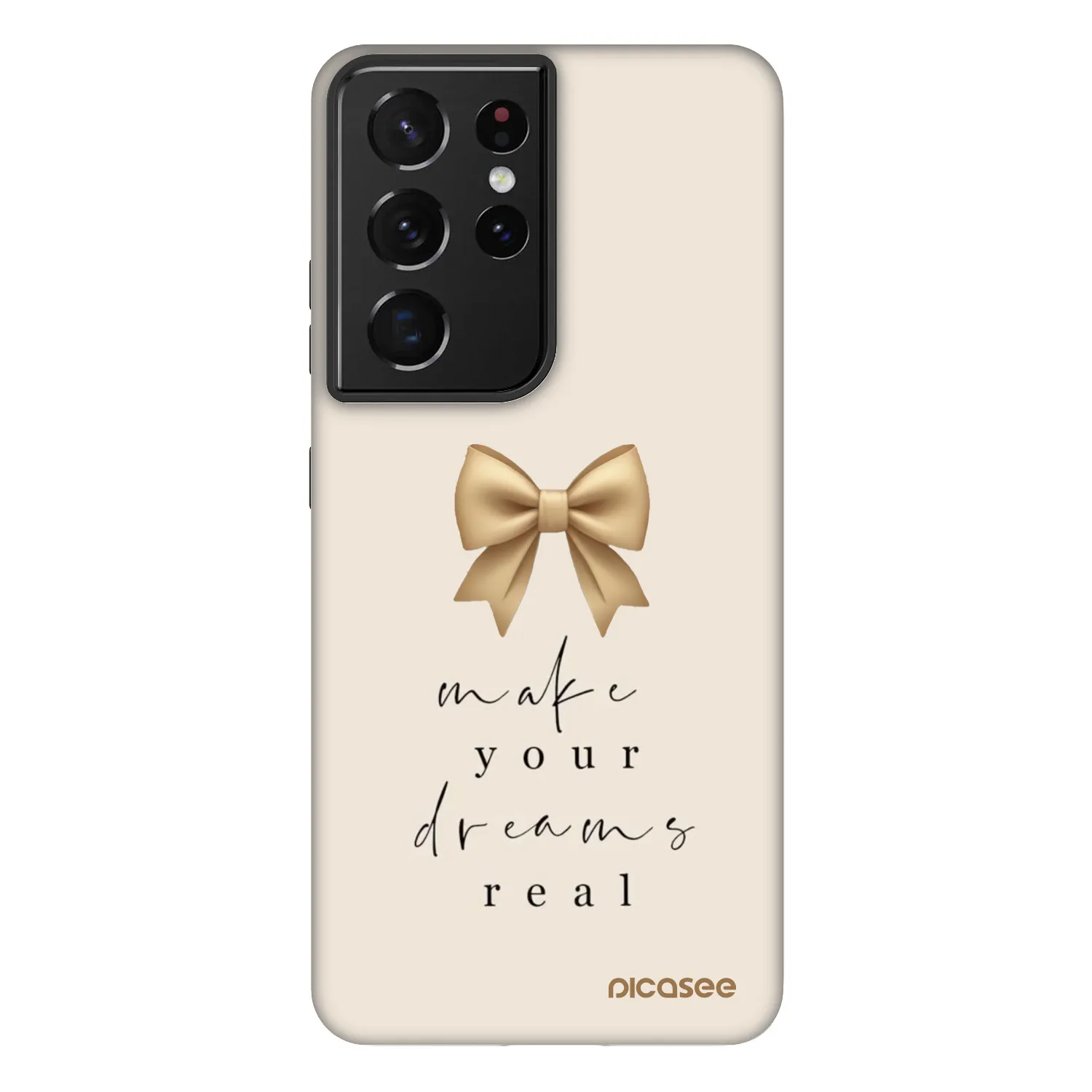 Picasee Fashion Case pro Samsung Galaxy S21 Ultra 5G G998B - Golden Dream