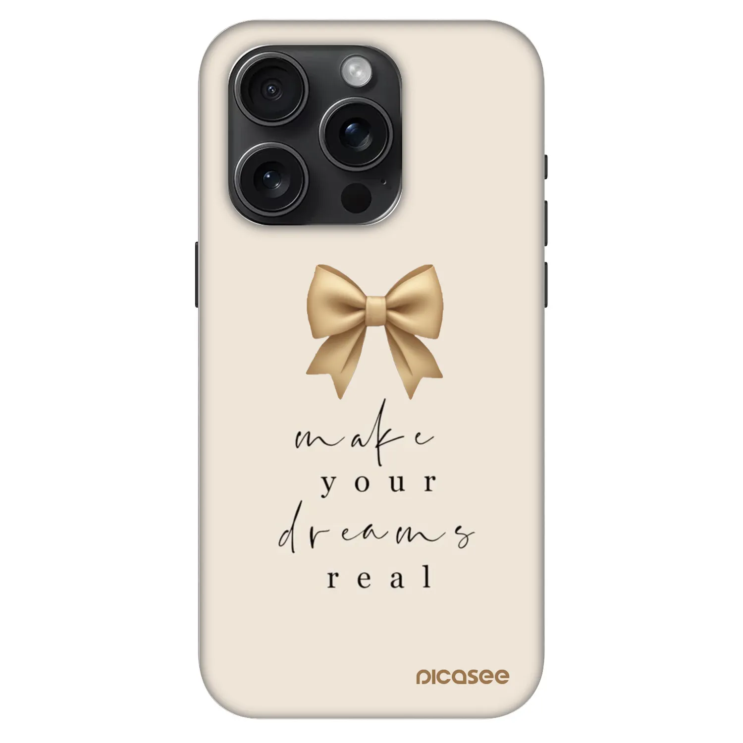 Picasee Fashion Case MagSafe Apple iPhone 15 Pro - Golden Dream
