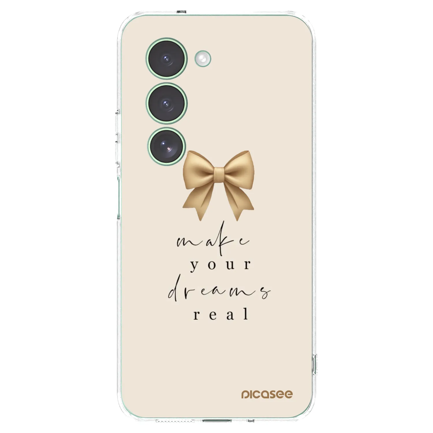 Picasee silikonový průhledný obal pro Xiaomi Redmi 15 5G - Golden Dream