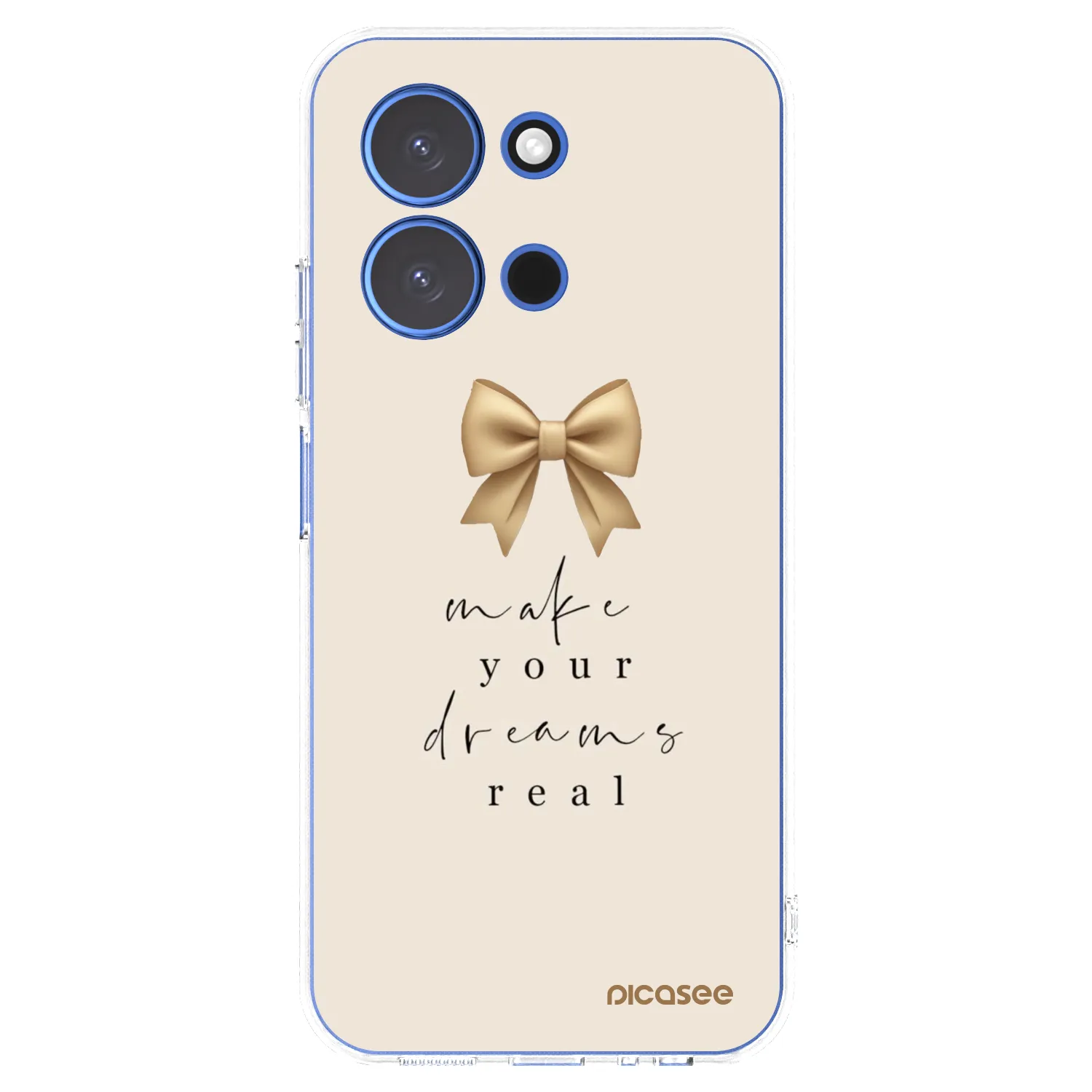 Picasee silikonový průhledný obal pro Xiaomi Redmi 15C 4G - Golden Dream