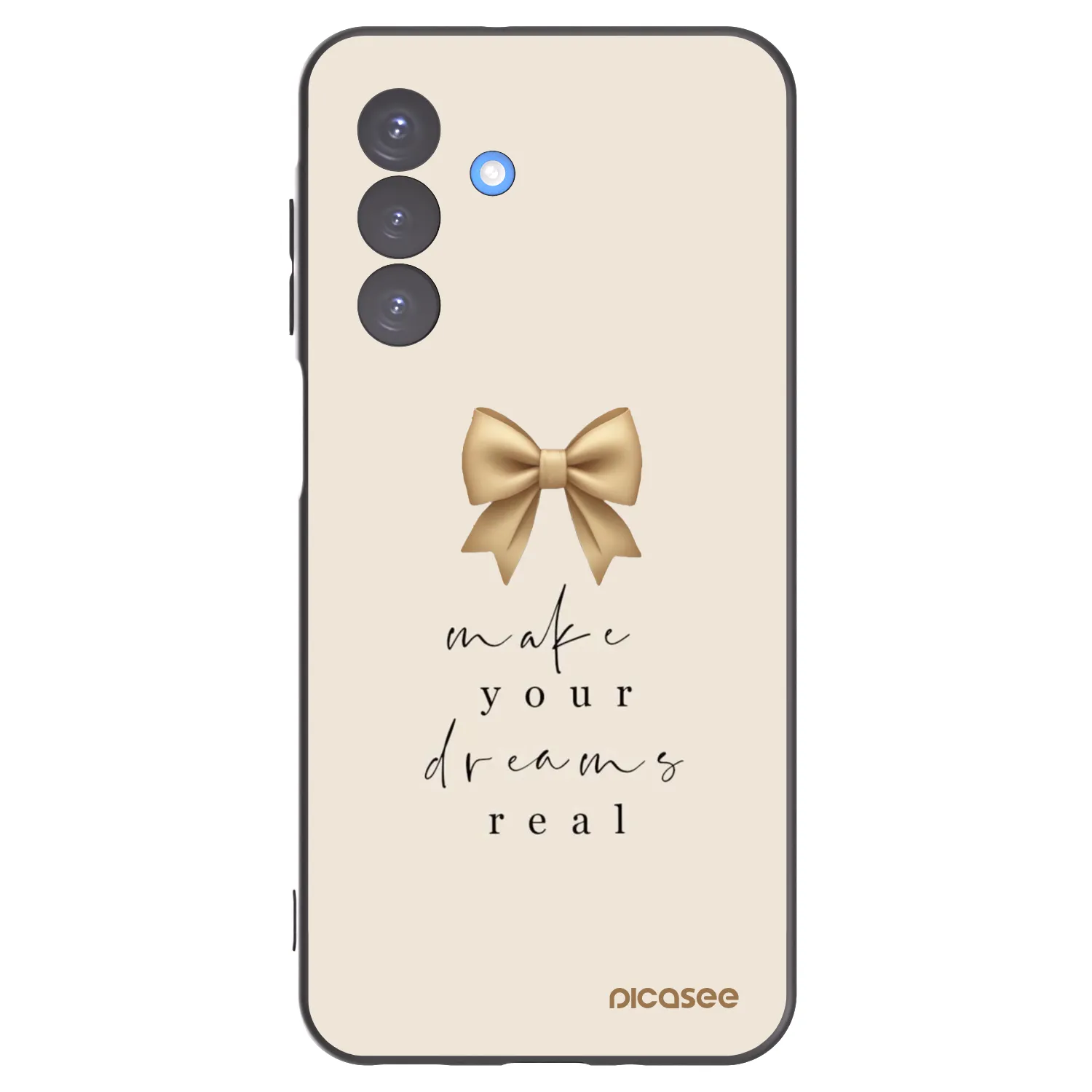 Picasee silikonový černý obal pro Samsung Galaxy A17 5G - Golden Dream