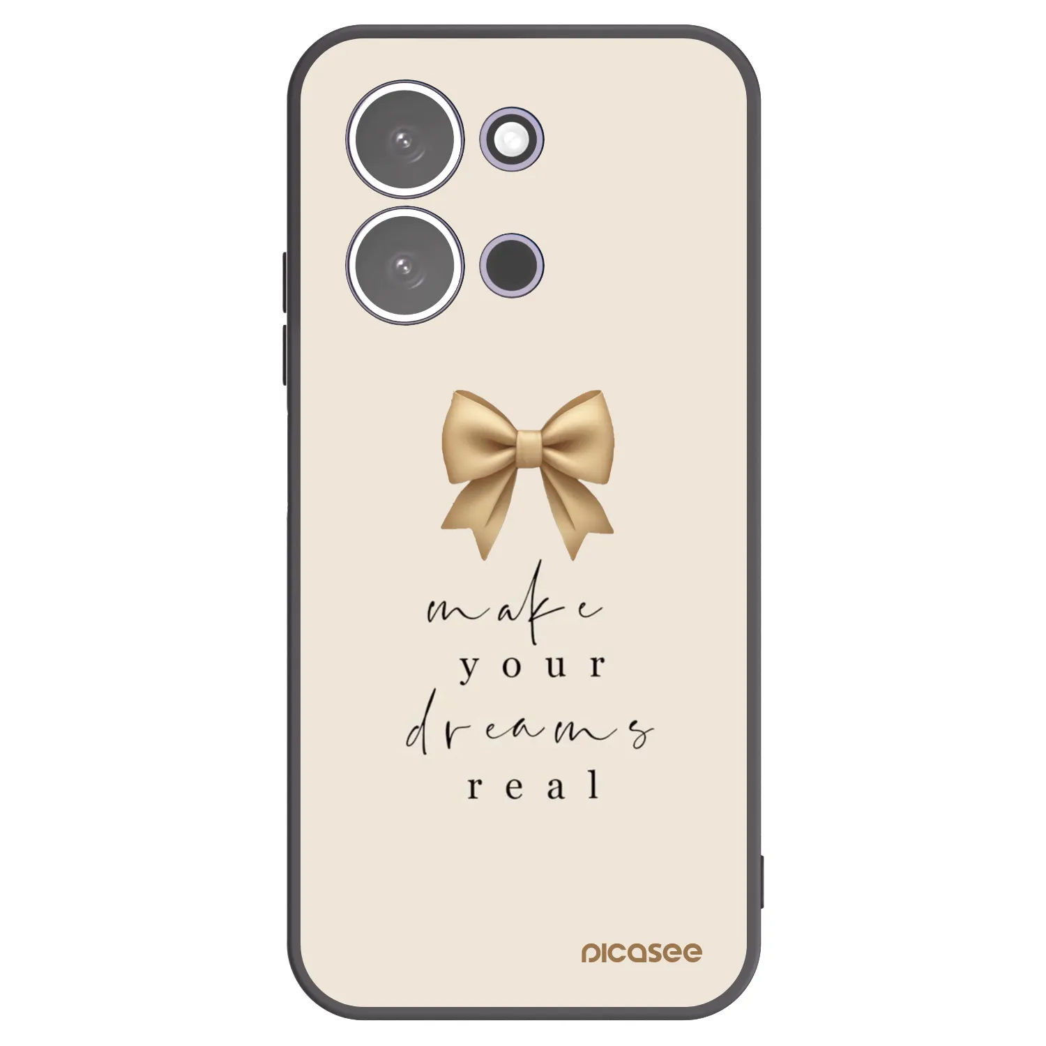 Picasee silikonový černý obal pro Xiaomi Redmi 15C 5G - Golden Dream