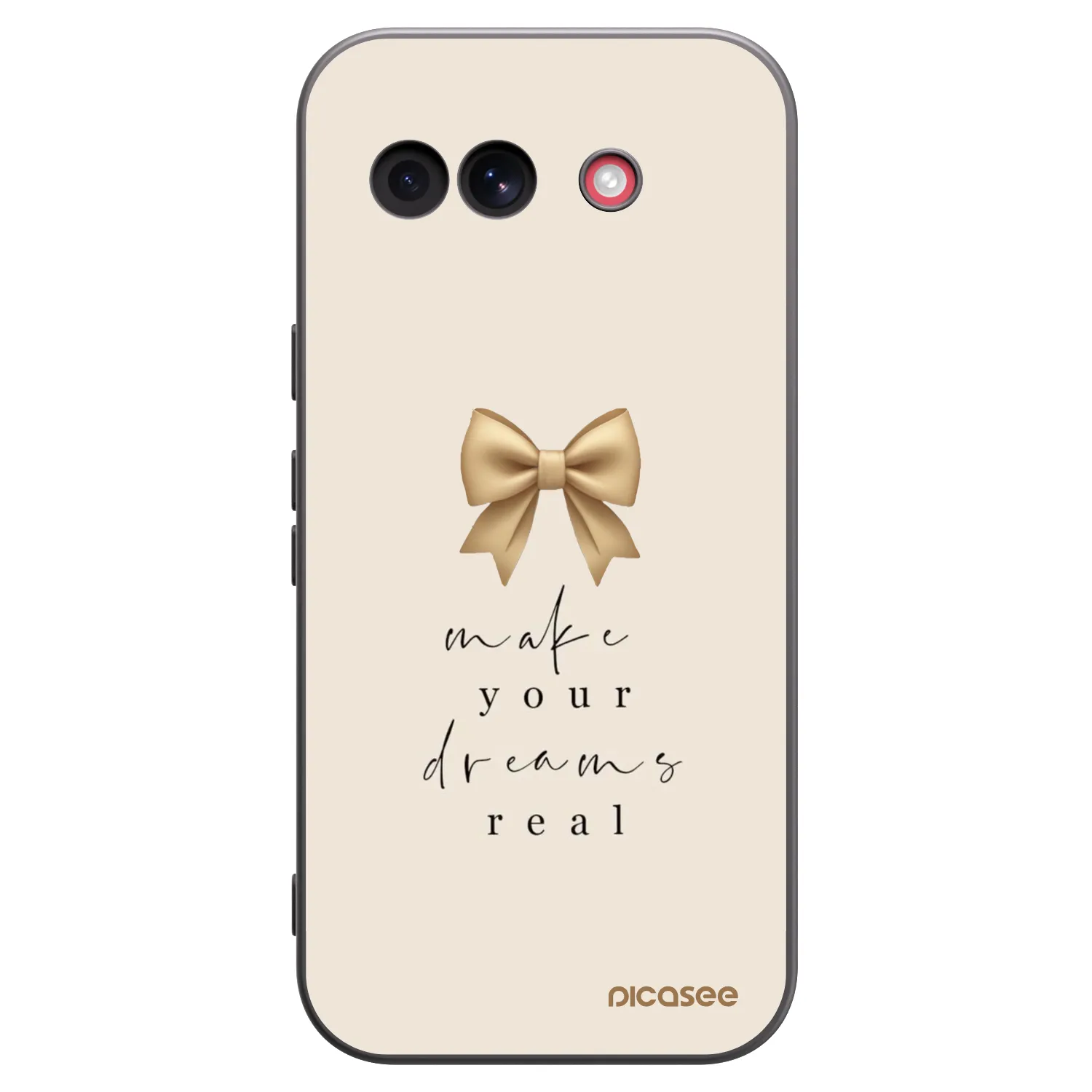 Picasee silikonový černý obal pro Google Pixel 10a - Golden Dream