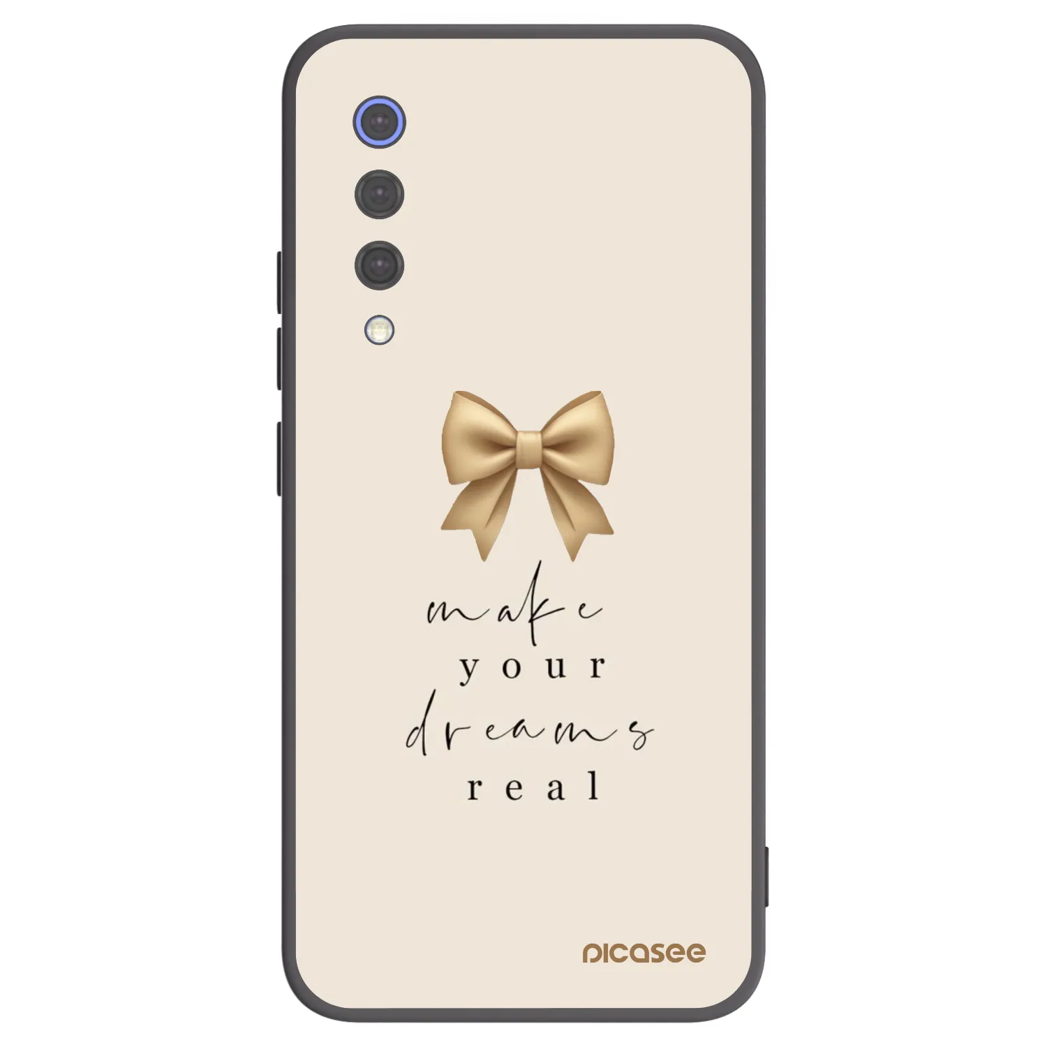 Picasee silikonový černý obal pro Xiaomi Mi 9 SE - Golden Dream