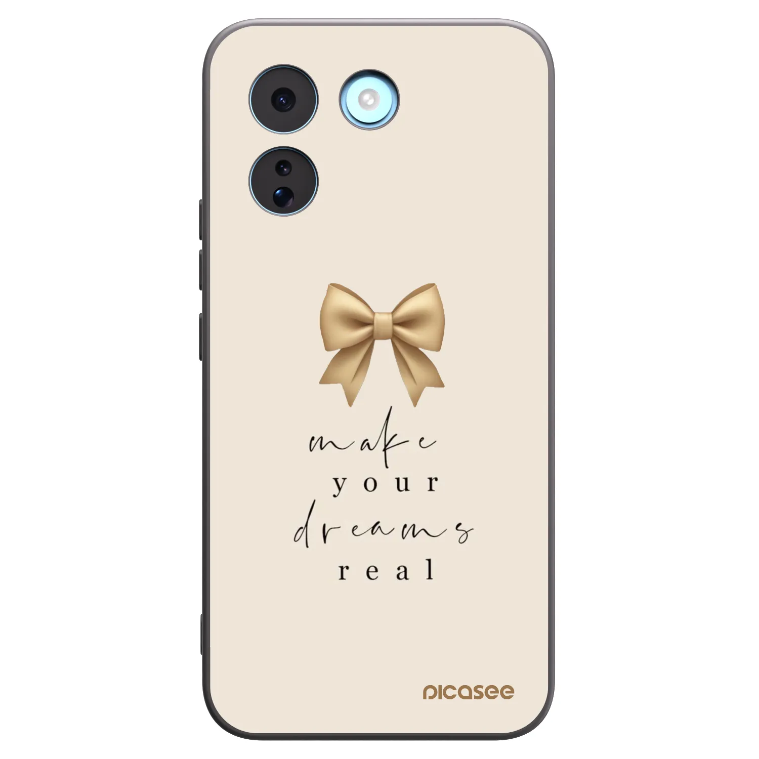 Picasee silikonový černý obal pro Xiaomi Redmi Note 17 Pro MAX 5G - Golden Dream