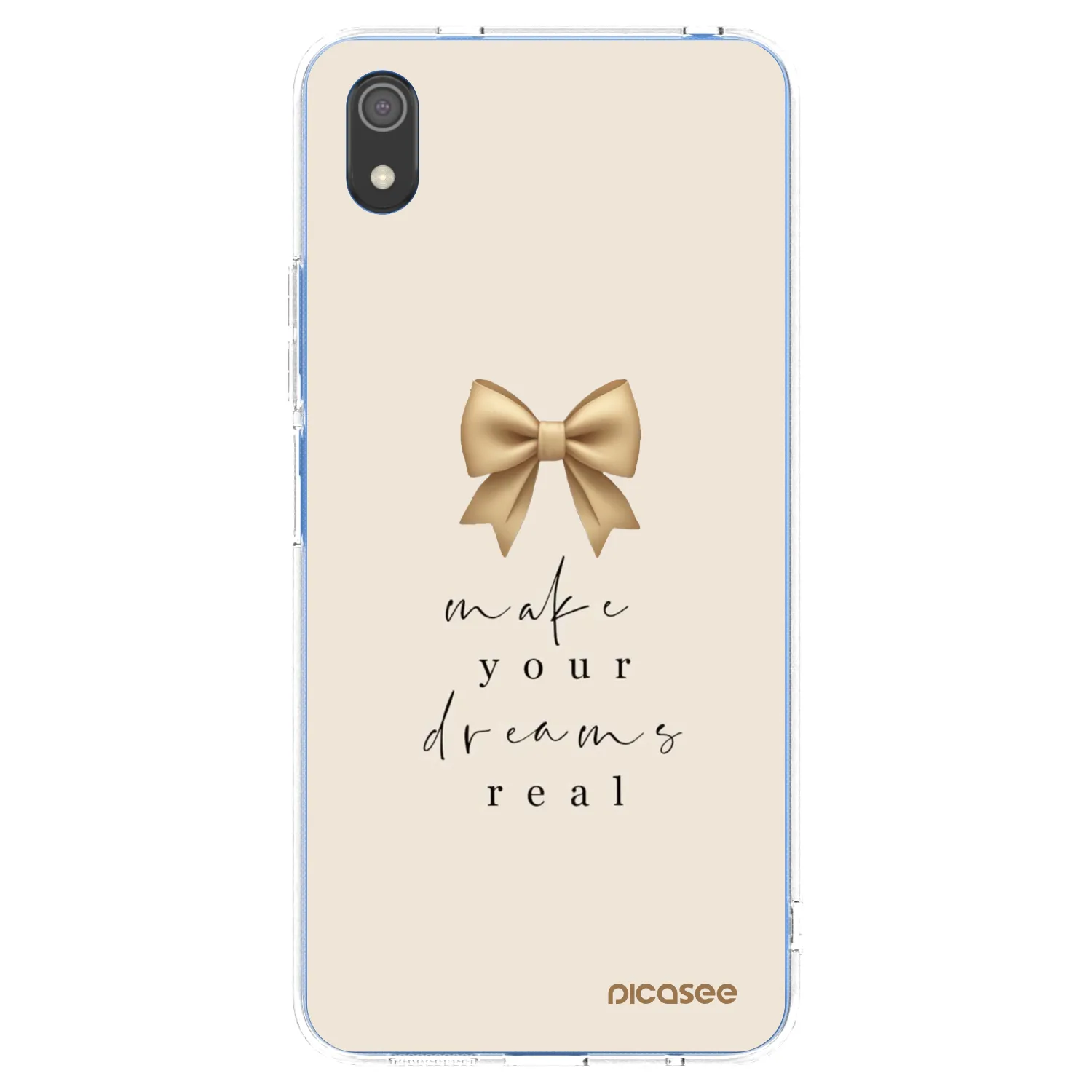 Picasee silikonový průhledný obal pro Xiaomi Redmi 7A - Golden Dream