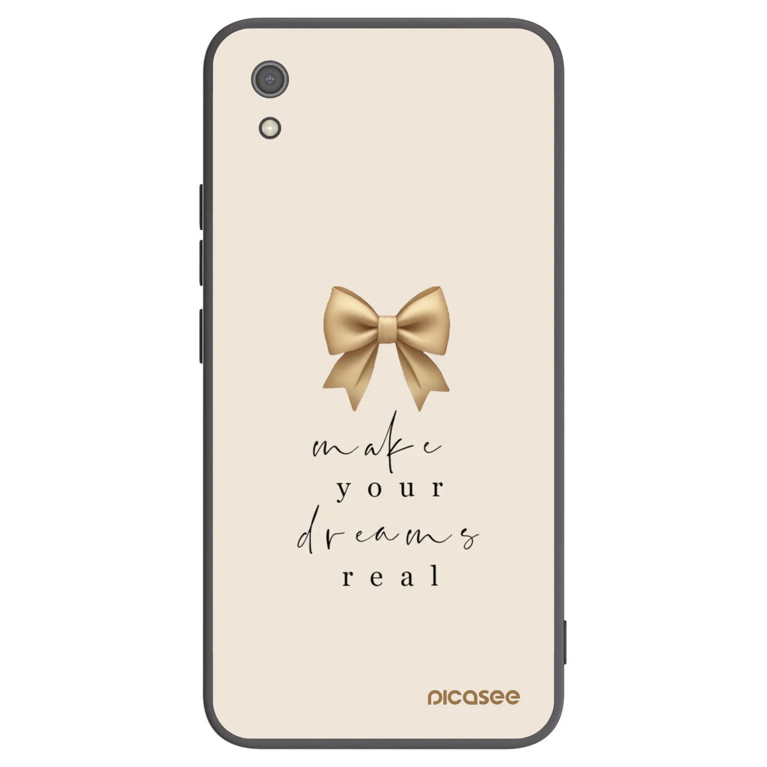 Picasee silikonový černý obal pro Xiaomi Redmi 7A - Golden Dream