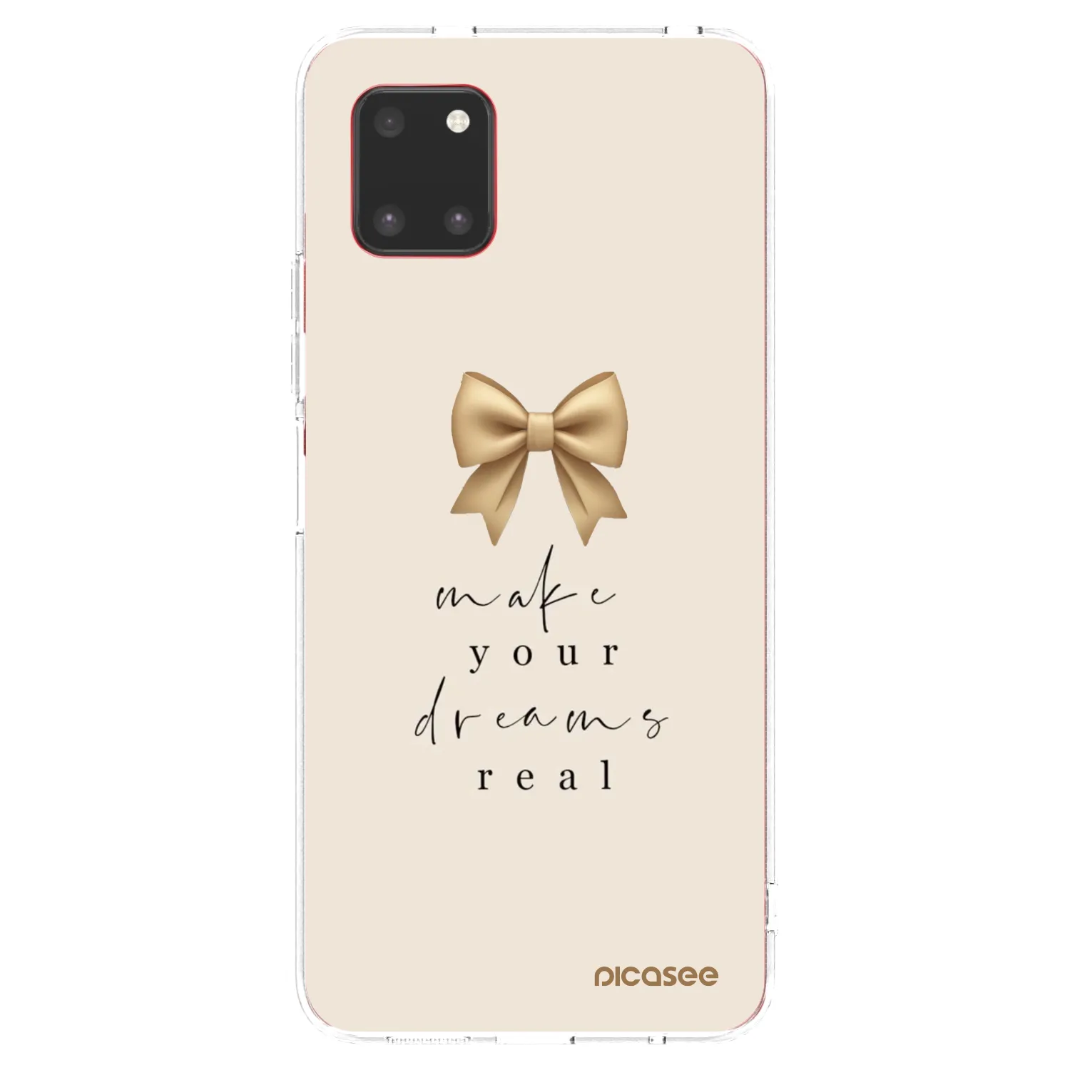 Picasee silikonový průhledný obal pro Samsung Galaxy Note 10 Lite N770F - Golden Dream