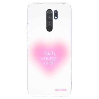 Picasee silikonový průhledný obal pro Xiaomi Redmi 9 - Rich Energy
