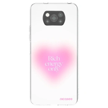 Picasee silikonový černý obal pro Xiaomi Poco X3 - Rich Energy