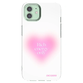 Picasee silikonový průhledný obal pro Apple iPhone 12 - Rich Energy