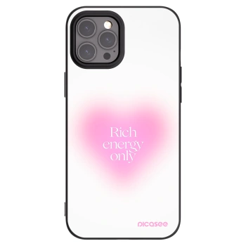 Picasee silikonový černý obal pro Apple iPhone 12 Pro Max - Rich Energy