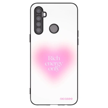 Picasee silikonový černý obal pro Realme 5 - Rich Energy