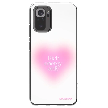 Picasee silikonový průhledný obal pro Xiaomi Redmi Note 10S - Rich Energy