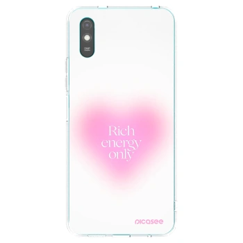 Picasee silikonový průhledný obal pro Xiaomi Redmi 9AT - Rich Energy