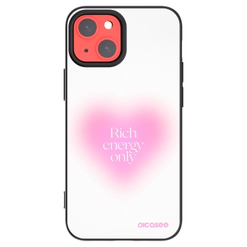 Picasee silikonový černý obal pro Apple iPhone 13 mini - Rich Energy