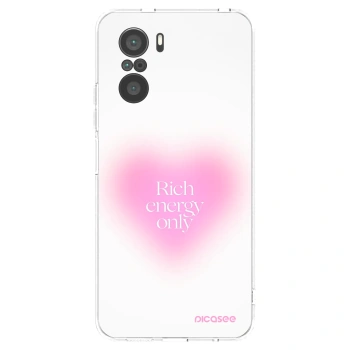 Picasee silikonový průhledný obal pro Xiaomi Poco F3 - Rich Energy