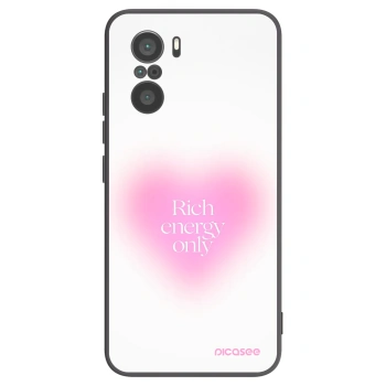 Picasee silikonový černý obal pro Xiaomi Poco F3 - Rich Energy