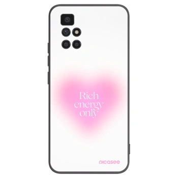Picasee silikonový černý obal pro Xiaomi Redmi 10 - Rich Energy