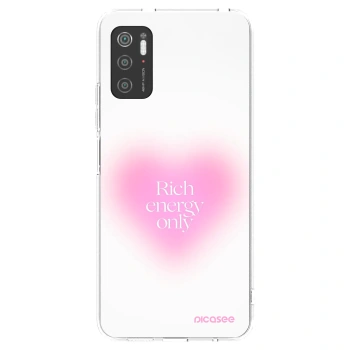 Picasee silikonový průhledný obal pro Xiaomi Poco M3 Pro 5G - Rich Energy