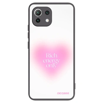 Picasee silikonový černý obal pro Xiaomi 11 Lite 5G NE - Rich Energy