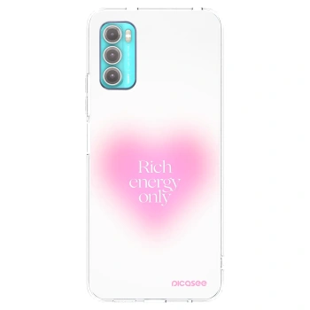 Picasee silikonový průhledný obal pro Motorola Moto G60 - Rich Energy