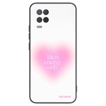 Picasee silikonový černý obal pro Realme 8 5G - Rich Energy