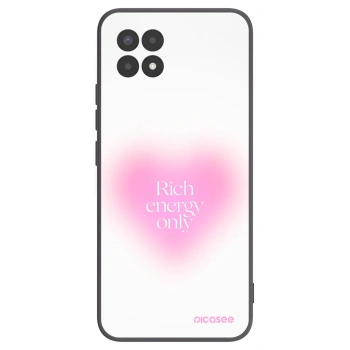Picasee silikonový černý obal pro Realme 8i - Rich Energy
