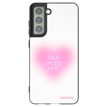 Picasee silikonový černý obal pro Samsung Galaxy S21 FE 5G - Rich Energy