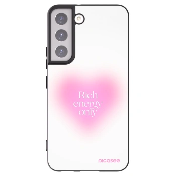 Picasee silikonový černý obal pro Samsung Galaxy S22 5G - Rich Energy