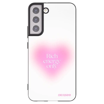 Picasee silikonový černý obal pro Samsung Galaxy S22+ 5G - Rich Energy