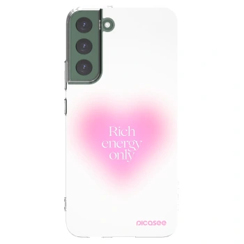 Picasee silikonový průhledný obal pro Samsung Galaxy S22+ 5G - Rich Energy