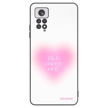 Picasee silikonový černý obal pro Xiaomi Redmi Note 11 - Rich Energy