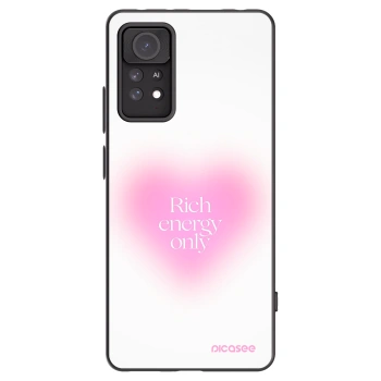 Picasee silikonový černý obal pro Xiaomi Redmi Note 11 Pro 5G - Rich Energy