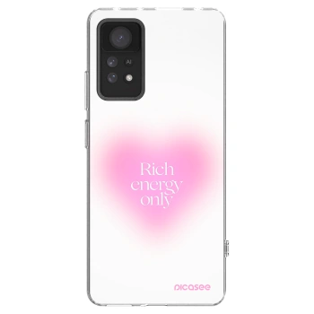 Picasee silikonový průhledný obal pro Xiaomi Redmi Note 11 Pro 5G - Rich Energy