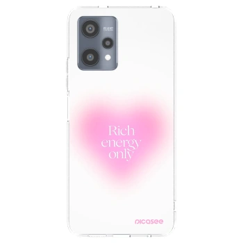 Picasee silikonový průhledný obal pro Realme 9 Pro 5G - Rich Energy