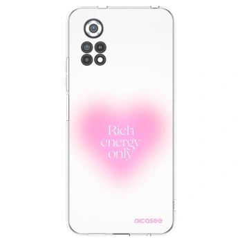 Picasee silikonový průhledný obal pro Xiaomi Poco X4 Pro 5G - Rich Energy