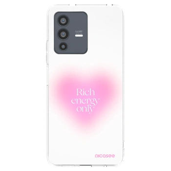 Picasee silikonový průhledný obal pro Vivo V23 5G - Rich Energy