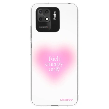 Picasee silikonový průhledný obal pro Xiaomi Redmi 10C - Rich Energy
