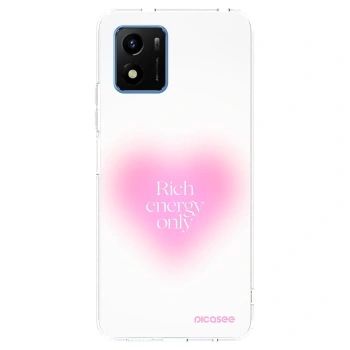 Picasee silikonový průhledný obal pro Vivo Y01 - Rich Energy