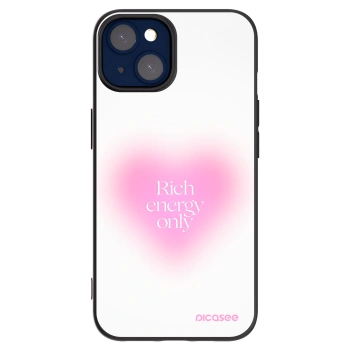 Picasee silikonový černý obal pro Apple iPhone 14 - Rich Energy