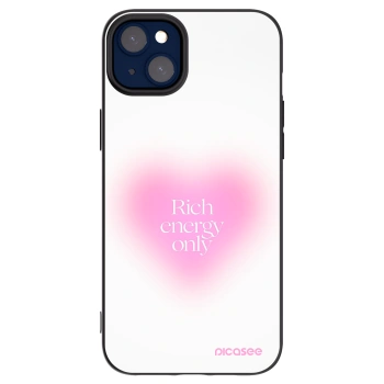 Picasee silikonový černý obal pro Apple iPhone 14 Plus - Rich Energy