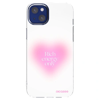 Picasee silikonový průhledný obal pro Apple iPhone 14 Plus - Rich Energy