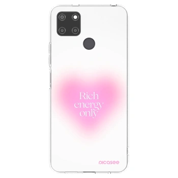 Picasee silikonový průhledný obal pro Realme C21Y - Rich Energy