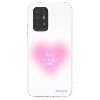 Picasee silikonový průhledný obal pro OPPO A94 5G - Rich Energy